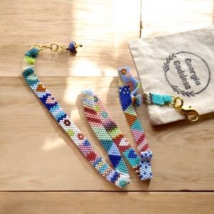 Multicolor Beaded Lanyard